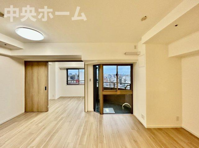 【居間・リビング】 | レジデンシャルステートタワー南千住 | リビングダイニング