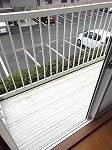 コスモスハイツのバルコニー
