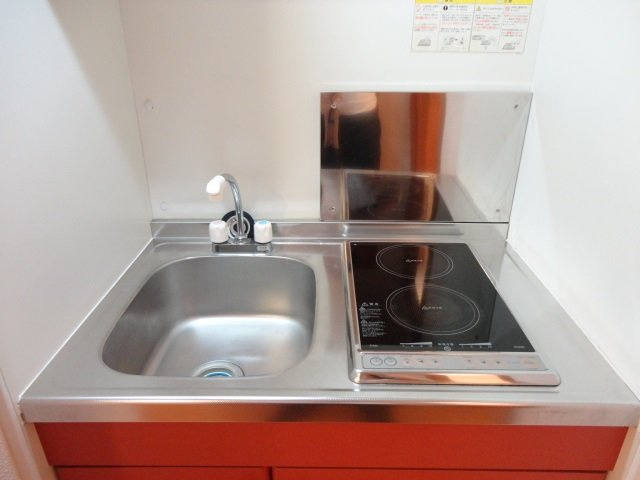 レオパレスぺルラのキッチン|きれいなキッチンです