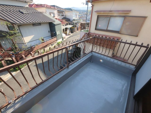 生駒市壱分町の一戸建てのバルコニー
