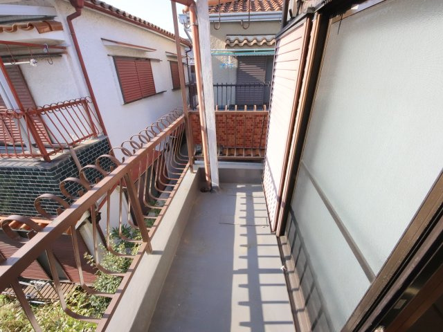 生駒市壱分町の一戸建てのバルコニー