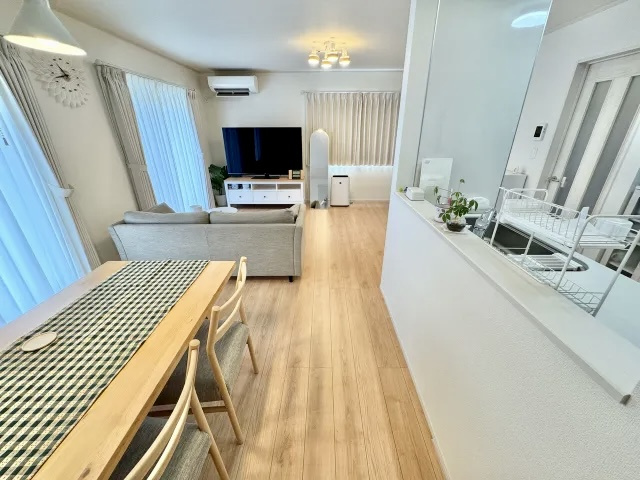 葛飾区水元１丁目中古住宅のキッチン|ダイニングキッチン