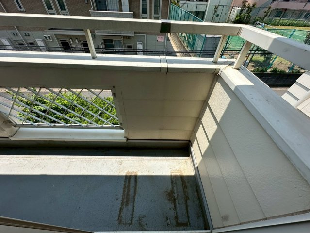 ローズハイツのバルコニー