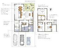 COLORSCITY63区画 TRIBUTEイエコレ　天然木デザイン建売の画像