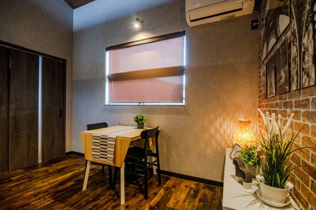 ESPRESSO新清須の居間・リビング|モデルルームのため、家具は付いておりません。