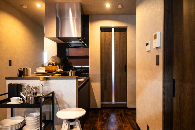 ESPRESSO新清須のキッチン|モデルルームのため、家具は付いておりません。