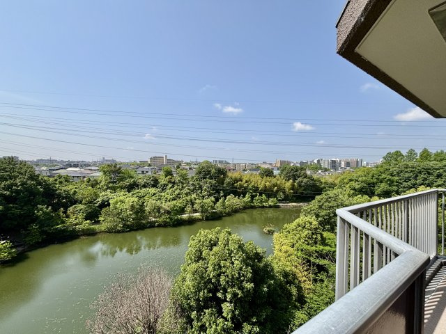 千里山田グリーンハイツ弐号棟の展望