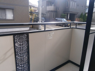 【バルコニー】 | コーポセブン　Ｄ