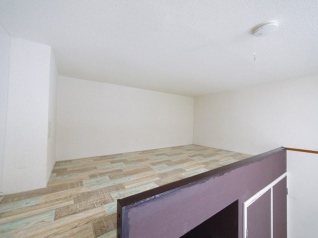 FLATSミナミキデラの内装|嬉しいロフト付き