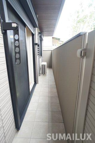 熊本市東区昭和町の賃貸マンションのバルコニー
