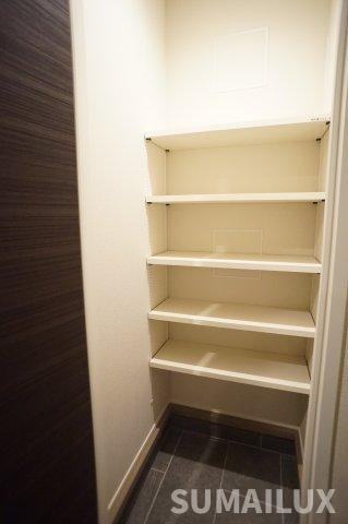 熊本市東区昭和町の賃貸マンションの収納