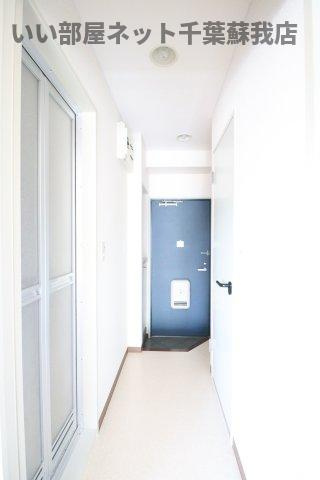 ハイムカメリアの玄関|収納もある玄関です