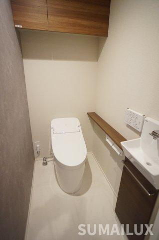 熊本市東区昭和町の賃貸マンションのトイレ