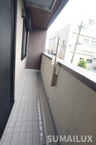 熊本市東区昭和町の賃貸マンションのバルコニー