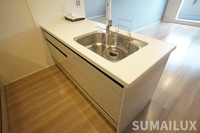 熊本市東区昭和町の賃貸マンションのキッチン