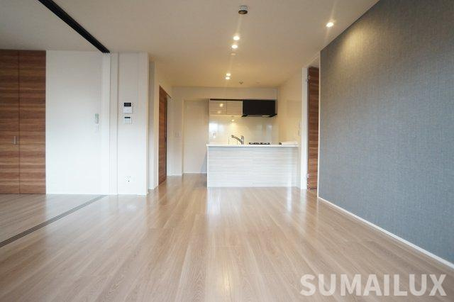 熊本市東区昭和町の賃貸マンションの居間・リビング