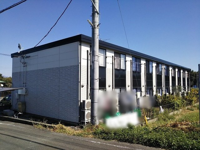 レオパレスエスポワールの外観|おしゃれな外観です
