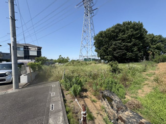 【外観】 | 坂戸市塚越　建築条件なし売地　「坂戸駅」車14分　敷地99坪　【勝呂小学区】