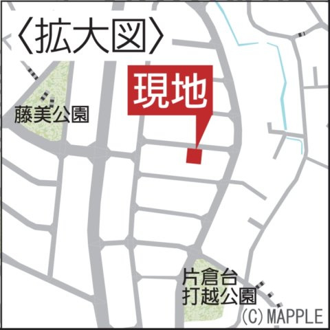 八王子市打越町　新築1棟の地図
