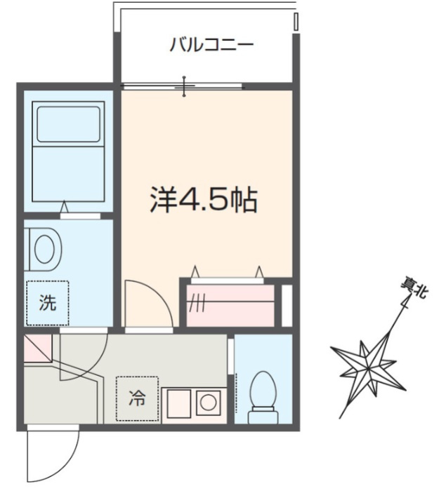 MELDIA小川の間取り