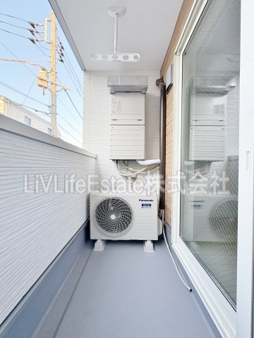 MELDIA小川のバルコニー