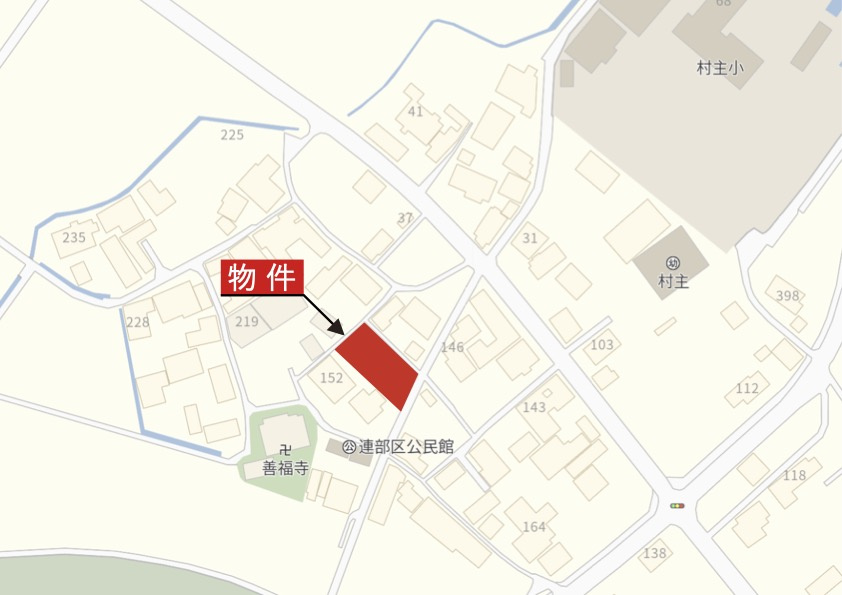 津市安濃町連部の地図|詳細Map