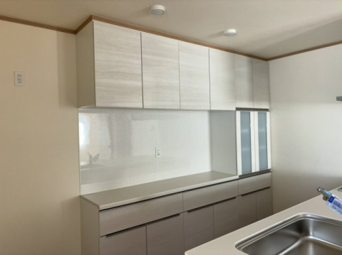北見市小泉６７５番３５　新築平屋建てのキッチン