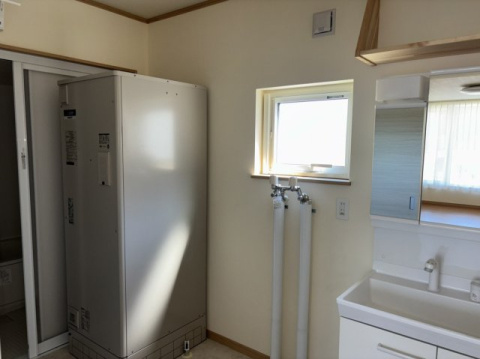 北見市小泉６７５番３５　新築平屋建ての洗面所