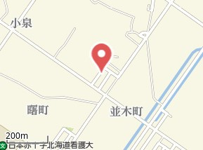 【地図】 | 北見市小泉６７５番３５　新築平屋建て