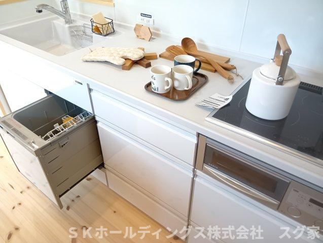 綾部市岡町新築住宅のキッチン