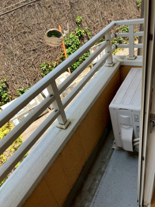 リーベ日吉のバルコニー