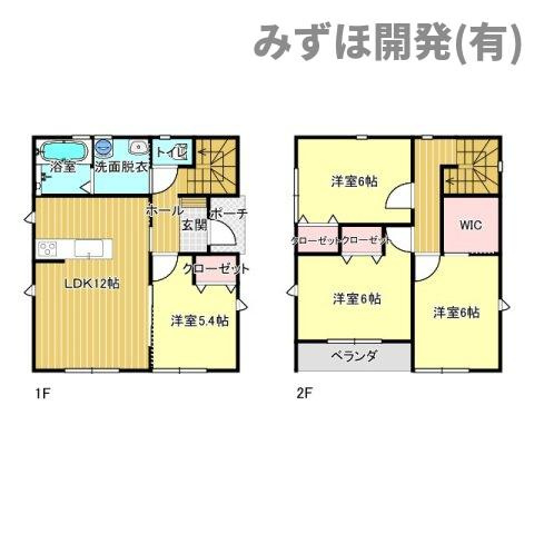 天童市北久野本5丁目4-19の間取り