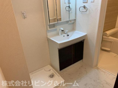 【洗面所】 | ボヌール | 洗面