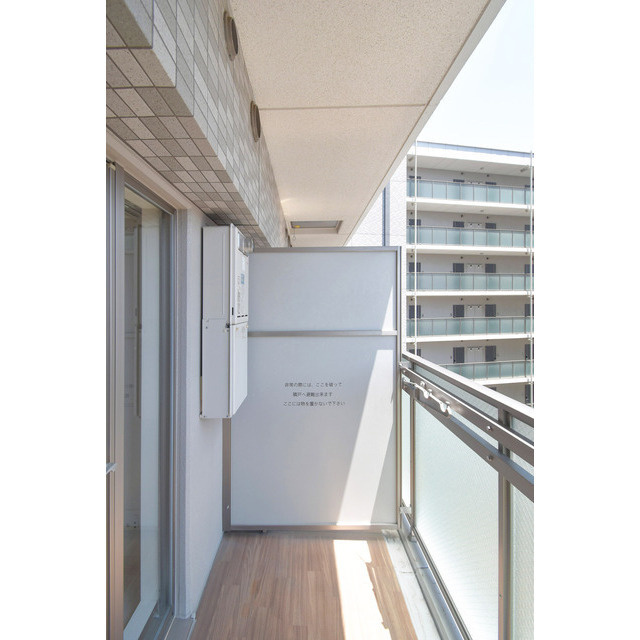 エスリード大阪シティノースのバルコニー