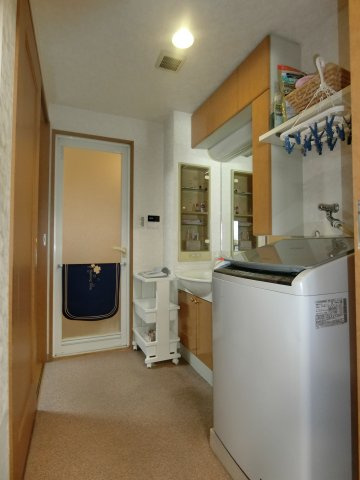 グランドール旗ヶ崎の脱衣所