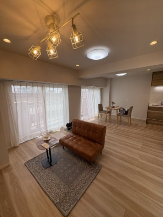 シャルマンコーポ高崎の居間・リビング|15.3帖の広々としたリビング