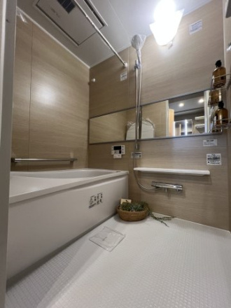 シーザーレジデンス高崎の浴室|ゆったり過ごせるお風呂です