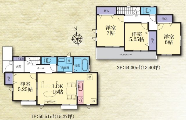 JR横浜線「成瀬」新築分譲の画像