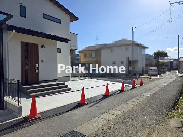 高知市朝倉本町2丁目（中）　新築戸建ての外観|2025.12月：建築中