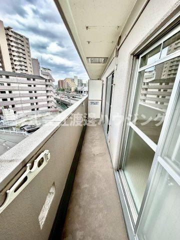 クレアメゾン千里のバルコニー