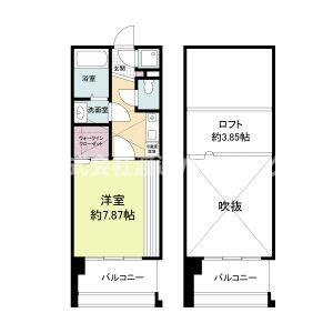 フォレステージュ江坂公園の間取り