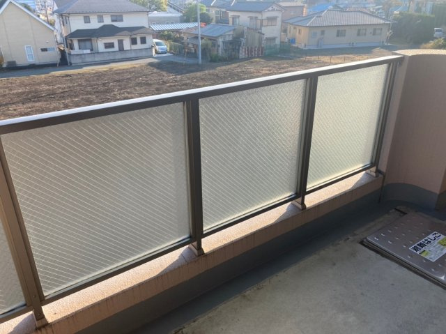 クラウニング岩宿のバルコニー