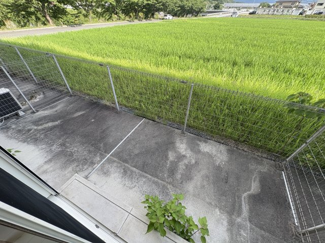 ソレアード・コーポのバルコニー