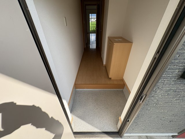 ソレアード・コーポの玄関