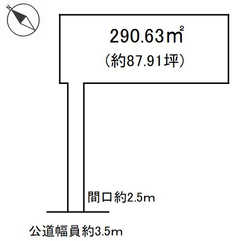 知多郡美浜町大字奥田字三ヶ市の土地図