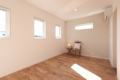 【寝室】 | 前橋市江木町モデルハウス物件 | 主寝室は広々7.25帖