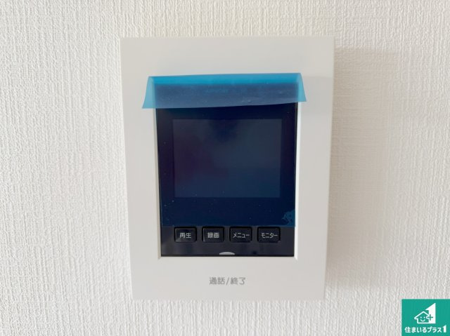 岩出市中島　第２期　新築一戸建ての防犯設備|防犯に安心なカラーモニターインターホン！