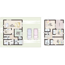 岩出市中島　第２期　新築一戸建ての間取り