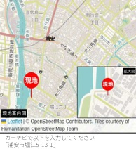 【地図】 | MIRASUMO堀江513①