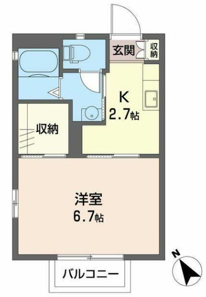 サザンコートの間取り